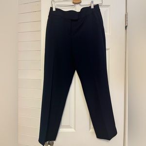 - navy petite work pants
